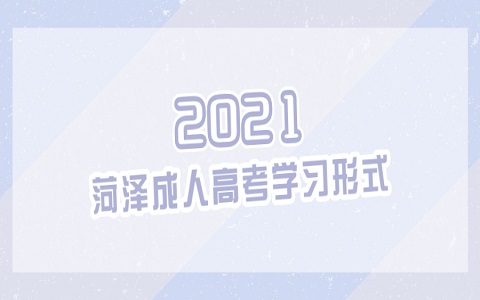 菏泽成人高考 成人高考学习形式