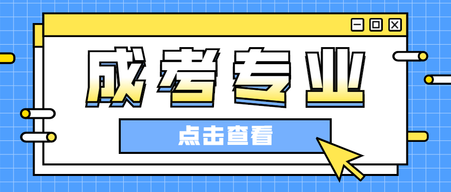 成考专业